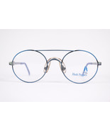 Rare Hush Puppies Designer Eyewear 135 Round Oval Eyeglasses Blue Frame ... - £68.42 GBP