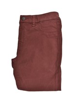 J BRAND Womens Trousers Anja Skinny OX Blood Red Size 25W - £69.05 GBP