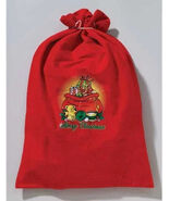 FORUM 21.5&quot; x 32&quot; SANTA&#39;S CHRISTMAS TOY BAG HOLIDAY COSTUME ACCESSORY 65443 - €11,13 EUR