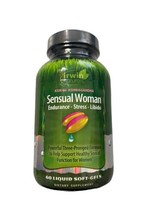 Irwin Naturals Sensual Woman Endurance Stress Libido 60 Soft Gels - Exp: 03/2025 - $19.65