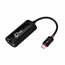 SIIG USB Type C to Gigabit Ethernet Adapter - 10/100/1000 Mbps LAN adapter for W - £22.55 GBP