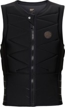 Mystic 2025 Mens Outlaw Front Zip Impact Vest 35005.230225 - Black - - $185.96