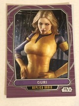 Star Wars Galactic Files Vintage Trading Card #539 Guri - £1.99 GBP