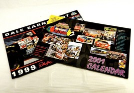 Lot of 2 Vintage NASCAR 16 x 11 Calendars, 1999 Dale Earnhardt &amp; 2001 Su... - £19.54 GBP