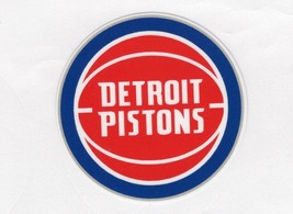 Detroit Pistons decal window helmet hard hat laptop up to 14&quot; Free Tracking - £2.27 GBP+