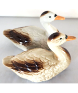 Vintage Ceramic Duck Goose Farm Figurine Pottery Hand Painted from Brazil - $32.06 CAD