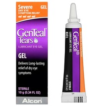 GENTEAL Tears lubricant Eye Gel for Severe Dry Eye Symptom Relief, .34 o... - £23.73 GBP