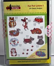 Amazing Designs For Pet Lovers I Embroidery CD,  ADC-57TK - $36.95