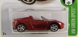 2016 Hot Wheels Super Treasure Hunt Hw Green Speed - Tesla Roadster - £74.57 GBP
