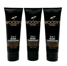 Woody&#39;s 2-In-1 Beard Conditioner Face Moisturizer &amp; Beard Conditioner 4 ... - £33.20 GBP