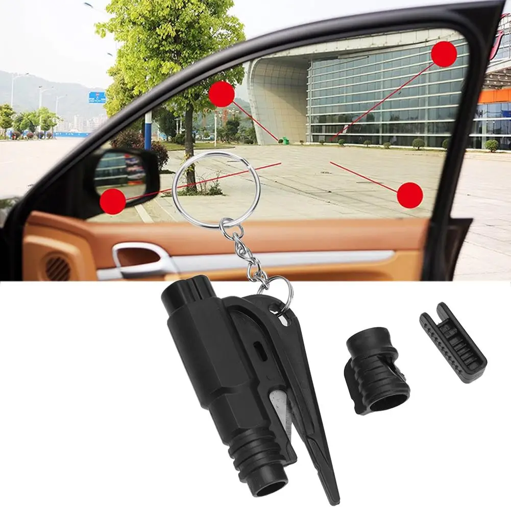 Portable Car Safety Hammer Spring Type Escape Hammer Window Breaker Punc... - $3,041.46 MXN