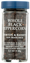 Morton & Bassett Whole Black Pepper (3x2.1Oz) - $1,461.84 MXN