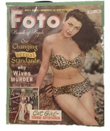 FOTO MAGAZINE 1950  F4775 MARA CORDAY SEXY COVER ON FOTO MAGAZINE 1950 - $40.76 CAD
