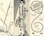 Ranch Motel Brochure Corpus Christi Texas 1950&#39;s - $15.82