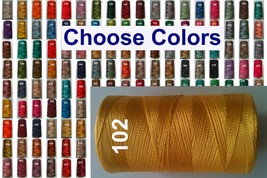 1 Silk Rayon Viscose Machine Embroidery thread Spool Art Craft Choose 1F... - $1.26