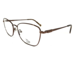 Saks Fifth Avenue Eyeglasses Frames SAKS 323/T TUI Brown Square 54-17-135 - $24.10