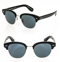 OLIVER PEOPLES Cary Grant 2 OV5436S Silver Black Polarized Retro Sunglasses 5436 - £184.75 GBP