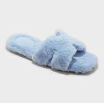 A New Day Chaussons Glissants Super Doux Femme Sage Bleu Clair Taille 6 - $168.15 MXN