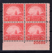 US 698 MNH XF+ Plate Block, Great Centering, PO Fresh Zayix Stamps 1024M0239 - $265.50