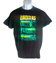 THE LEGEND OF ZELDA Short Sleeve T-Shirt Black Large - $6.92