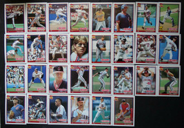 1991 Topps Cleveland Indians Team Set of 30 Baseball Cards - £3.92 GBP