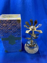 Vintage Avon Keepsake Bird Of Paradise Cream Sachet - .66 oz Jar Empty With Box - £5.57 GBP