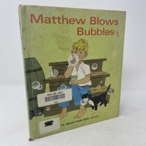 Matthew Blows Bubble Ann Mari Falk 1964 HC Illustrated Ex-Library - £10.10 GBP