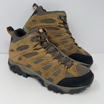 Merrell Men’s Moab Waterproof Hiking Boots Sz 12 Mid Trail Shoe Earth J8... - $49.45