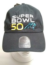 Super Bowl 50 Carolina Panthers Hat 47 Brand Black NFL One Size Fits All - £10.83 GBP