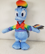 Disney Rainbow Collection By Just Play 10&quot; Donald Duck -2022 ~ Pride Lgbtq+ - £11.63 GBP