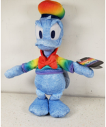 DISNEY RAINBOW COLLECTION by Just Play 10&quot; Donald Duck -2022 ~ Pride LGBTQ+ - £11.50 GBP