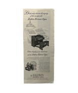 Baldwin Electronic Organ Vintage Print Ad 1952 Model 5 10 Church Choir S... - £12.54 GBP