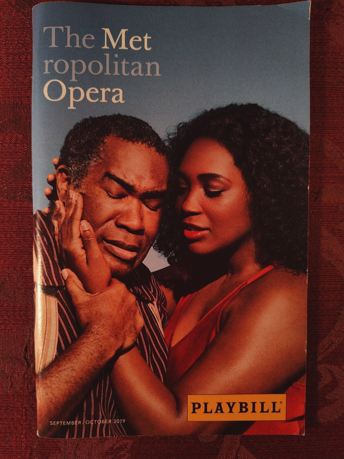 PLAYBILL September 2019 Metropolitan Opera Eric Owens Angel Blue Porgy A... - $14.40