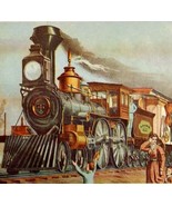 1961 No. 317 Flight Of The Fast Mail Duchess Railroad Train Print Card DWO5 - $666.13 MXN