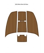 2005 White Shark 285 Bow Mat Boat EVA Faux Teak Deck Flooring Pad Self A... - $476.00