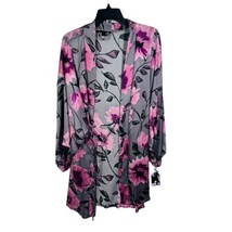 Midnight Bakery Women’s Sleep Nigh Gown Floral Multicolors Size XL Light Weight - £25.03 GBP