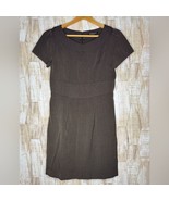 Adrienne Vittadini Size 4 Sheath Dress w/ Short Sleeves Scoop Neck Tweed - $475.98 MXN
