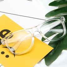 NWT Classic Retro Clear Lens Glasses Strike Men Women Square Clear Frame - £10.59 GBP