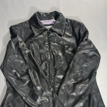 Wilson's Leather Pelle Studio RN#69426 Black Men's Jacket Full Zip Size Large image 10