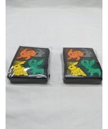 Lot Of (2) Eevee Evolution Pokémon TCG Standard Size Card Sleeves (130) - £15.61 GBP