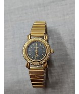 Vintage Eurotech Women&#39;s Watch, Gold Tone, Stainless Steel Face/Expandab... - $18.99