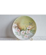 HAVILAND LIMOGES FRANCE HAND PAINTED 8-1/2&quot; PORCELAIN PLATE 1894-1931 EUC - $278.81 MXN