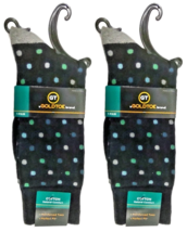 ( 2 PAIR ) GT Gold Toe Men&#39;s COTTON NATURAL COMFORT Dress Socks NWT - $18.80
