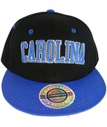 City Hunter Carolina Men&#39;s Adjustable Snapback Baseball Cap Black/Blue - $20.44 CAD