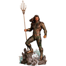 Zack Snyder&#39;s Justice League Aquaman 1:10 Scale Statue - £264.69 GBP