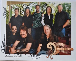 Doobie Brothers Signed Photo X7 - Patrick Simmons, John Mc Fee, Tom Johnston +w/C - £931.50 GBP