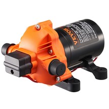 VEVOR 12V Diaphragm Pump 3.5GPM 13.25L/min 3-Chamber Water Pump Pressure... - $73.25
