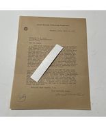 Gulf States Utilities Company Letter 1935 Signed Beaumont TX East Texas - €43,87 EUR
