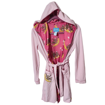 Nick and Nora Pink Sock Monkey&#39;s XL (14/16) Robe  - $25.95