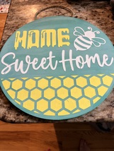 Home Sweet Home Sign - £17.29 GBP